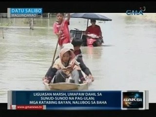SAKSI: Liguasan Marsh, umapaw dahil sa sunod-sunod na pag-ulan
