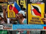 BP: Ilang grupo, nagprotesta sa harap ng Chinese Embassy