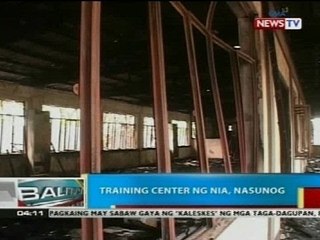 BP: Training center ng NIA sa Pototan, Iloilo, nasunog