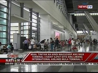 Limang int'l airlines, ililipat sa naia 3 habang inaayos ang NAIA 1
