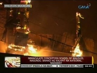 24Oras: Immaculate Conception School of Malolos, nasunog