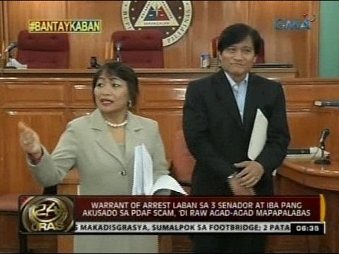 Warrant of arrest laban sa 3 senador at iba pang akusado sa PDAF scam, 'di raw agad-agad mapapalabas