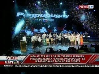 Mga atleta mula sa iba't ibang larangan, pinarangalan sa ika-100 taon ng PHL sports