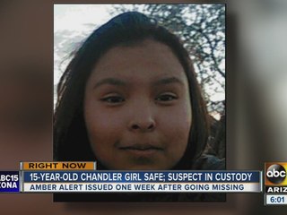 Teen found safe, suspect in custody, after Amber Alert