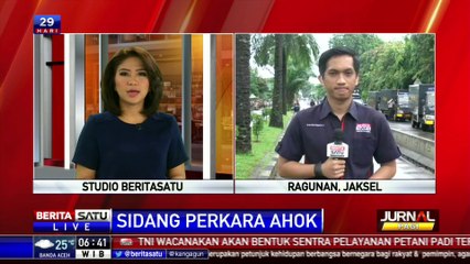 Sidang Ahok, Jalan di Ragunan Dialihkan