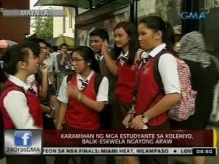 24 Oras: FEU, nabulabog dahil sa kahina-hinalang bag na iniwan sa labas ng campus