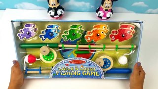 Best Toddler Learning Video Kids Learn Colors Numbers Mickey Preschool Melissa & Doug Fishing Toy
