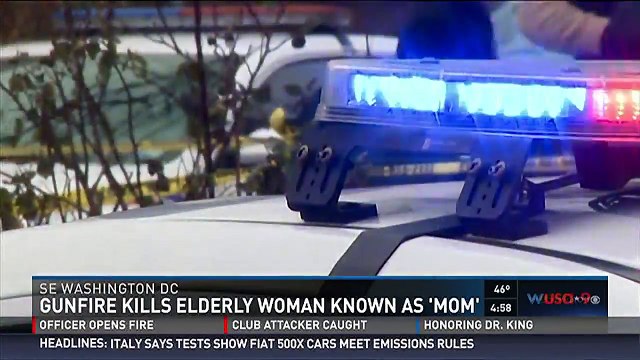 Woman in wheelchair killed in gunfight in Southeast D.C.