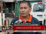 Panayam kay Insp. Allen Binayug at Irene Pantorillo, kaugnay ng nasunog na pabrika ng plastic