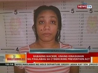 BT: Babaeng hacker, unang kinasuhan ng paglabag sa cybercrime prevention act
