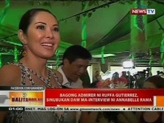 BT: Bagong admirer ni Ruffa Gutierrez, sinubukan daw ma-interview ni Annabelle Rama