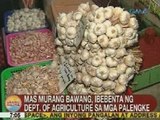 UB: Mas murang bawang, ibebenta ng DA sa mga palengke