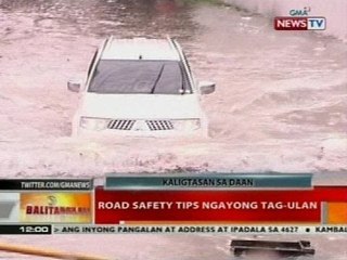 BT: Road safety tips ngayong tag-ulan