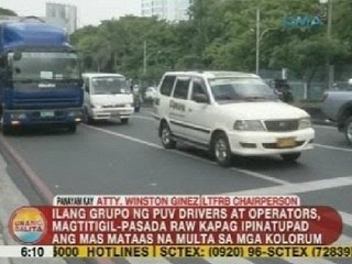 UB: Panayam kay LTFRB chairperson Atty. Winston Ginez