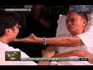 24Oras: Sen. Revilla, emosyonal nang magpaalam sa amang si Don Ramon