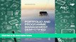 Download Portfolio and Programme Management Demystified: Managing Multiple Projects Successfully