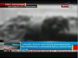 Lalaki sa Pangasinan, patay matapos masabugan ng granadang nilagare daw niya