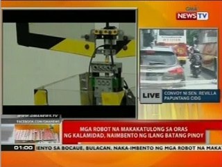 Mga robot na makakatulong sa oras ng kalamidad, naimbento ng ilang batang Pinoy