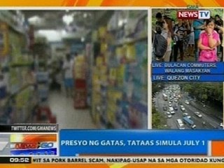 NTG: Presyo ng gatas, tataas simula Hulyo 1