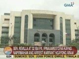 UB: Revilla at 32 iba pa, ipinaaaresto na kapag napirmahan ang arrest warrant ngayong araw