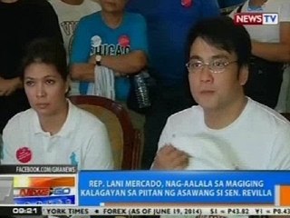 NTG: Rep. Lani Mercado, nag-aalala sa magiging kalagayan sa piitan ng asawang si Bong