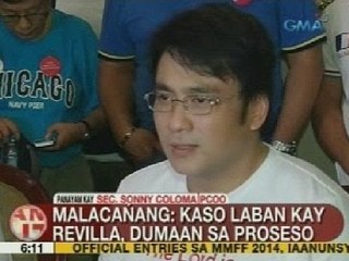 UB: Malacañang: Kaso vs. Revilla, dumaan sa proseso