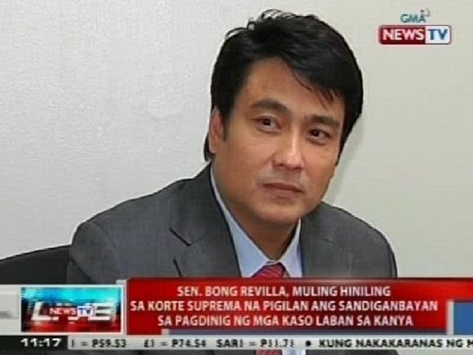 NTVL: Hiling ni Revilla na suspendihin ang paglilitis ng mga kaso niya, ibinasura
