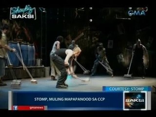 Saksi: Stomp, muling mapapanood sa CCP
