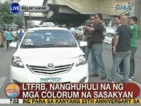 UB: LTFRB, nanghuhuli na ng mga colorum na sasakyan