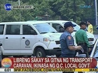 UB: Libreng sakay sa gitna ng transport caravan, ikinasa ng QC local govt