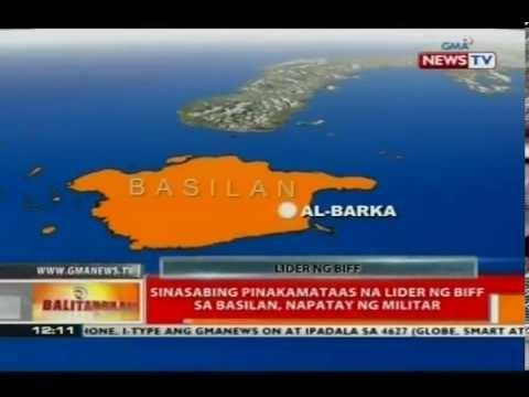 Sinasabing pinakamataas na lider ng BIFF sa Basilan, napatay ng militar