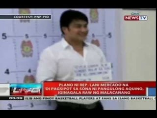 Plano ni Rep. Lani Mercado na 'di pagsipot sa SONA ni Pres. Aquino