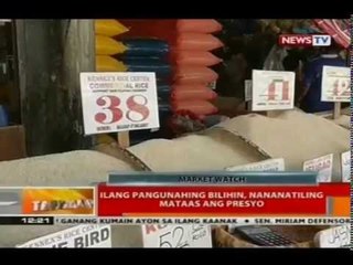 Ilang pangunahing bilihin, nananatiling mataas ang presyo