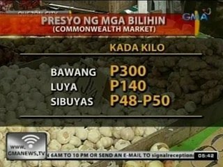 24 Oras: Presyo ng ilang bilihin gaya ng bawang, luya at karne, patuloy ang pagtaas