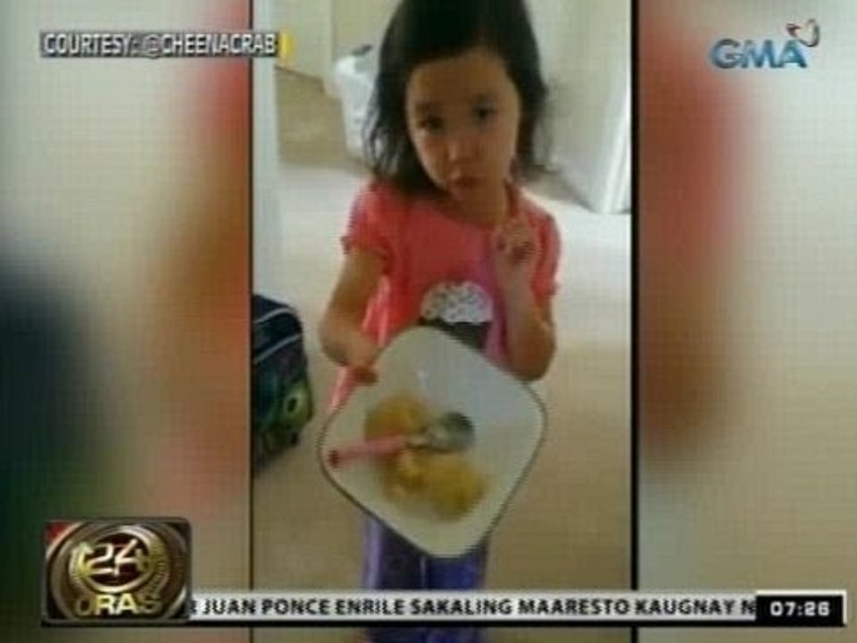 24 Oras: Parody ng "Do You Wanna Build a Snowman?" ng isang bata, viral ngayon sa internet