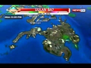 BT: GMA weather update as of 12:48pm (June 23, 2014)