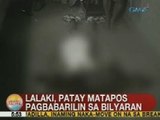 UB: Lalaki, patay matapos pagbabarilin sa bilyaran sa Tondo, Manila