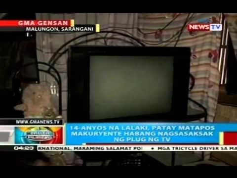 Binatilyo sa Sarangani, patay matapos makuryente habang nagsasaksak ng plug ng TV