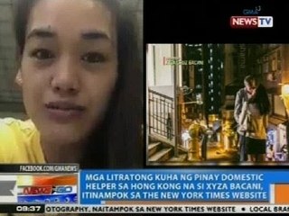NTG: Mga litratong kuha ni Xyza Cruz Bacani, itinampok sa the New York Times website
