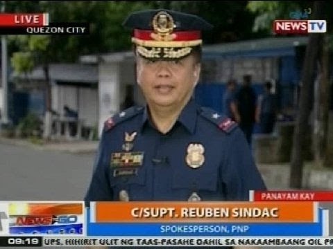NTG: Panayam kay C/Supt. Reuben Sindac, PNP spokesperson