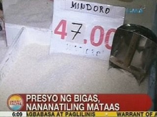 UB: Presyo ng bigas, nananatiling mataas