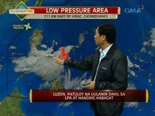 24Oras: Luzon, patuloy na uulanin dahil sa LPA at hanging habagat