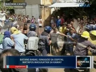 Saksi: Demolisyon sa mga bahay, nauwi sa karahasan