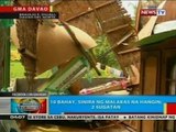BP: 10 bahay sa Davao City, sinira ng malakas na hangin; 2 sugatan