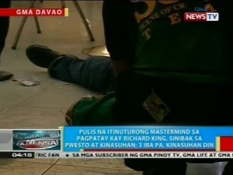 BP: Mga suspek sa pagpatay kay Richard King at pulis na itinuturong mastermind, kinasuhan