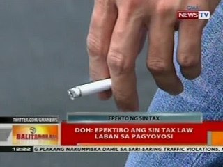 Ilang nagyoyosi, tumigil na sa paninigarilyo dahil sa tumaas nitong presyo