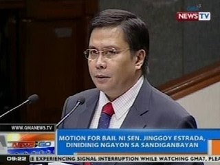 Скачать видео: NTG: Motion for bail ni Sen. Jinggoy, dinidinig ngayong sa Sandiganbayan