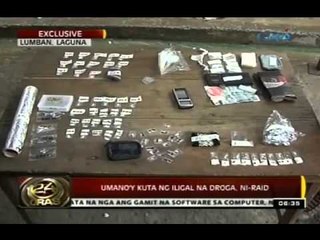 Exclusive: Umano'y kuta ng iligal na droga sa Lumban, ni-raid