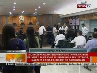 Prosekusyon, nanindigang walang depekto ang nauna nilang isinampang impormasyon sa Sandiganbayan