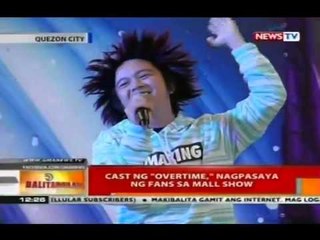 BT: Cast ng 'Overtime,' nagpasaya ng fans sa mall show